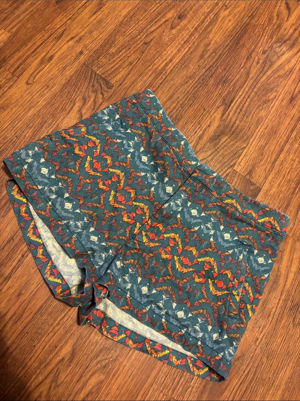 Free People linen blend shorts